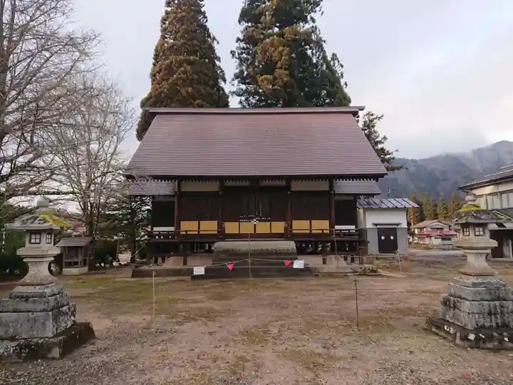 栗原神社の本殿・本堂