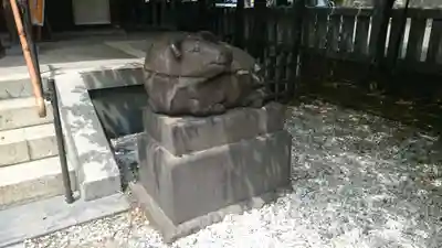 牛天神北野神社の狛犬