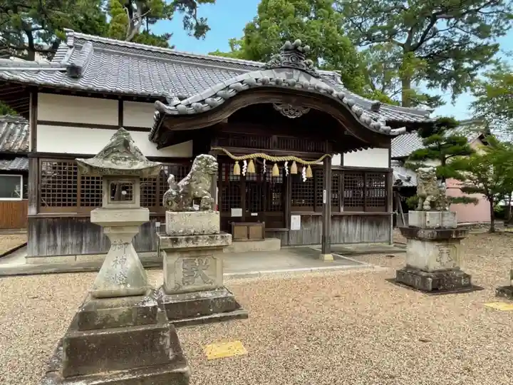 勝速日神社の本殿・本堂