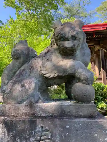 たばこ神社の狛犬