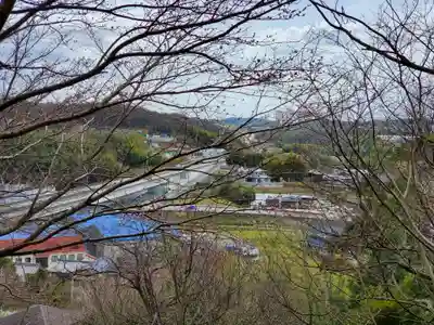 櫨谷・秋葉神社の景色