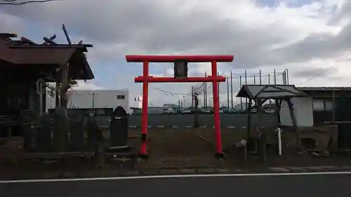 五十鈴神社の鳥居