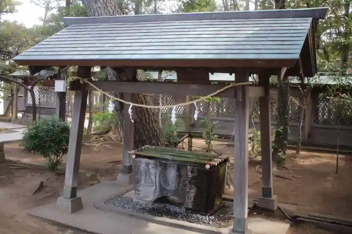 白幡天神社の手水舎