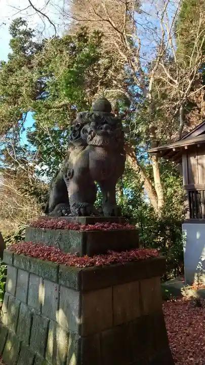 三祖神社(奥宮)の狛犬