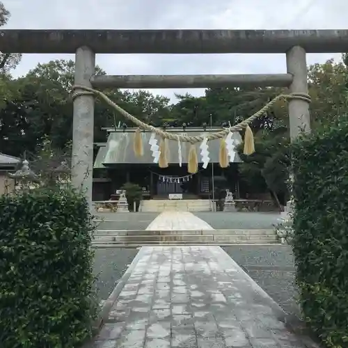 大岩神明宮の鳥居