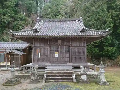 白鳥神社の本殿・本堂