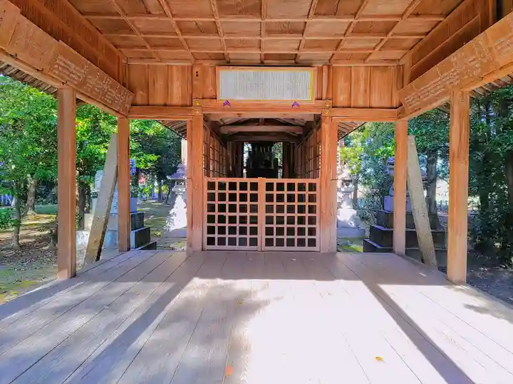 津島社(草平新田)の本殿・本堂