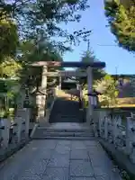 西向天神社の鳥居