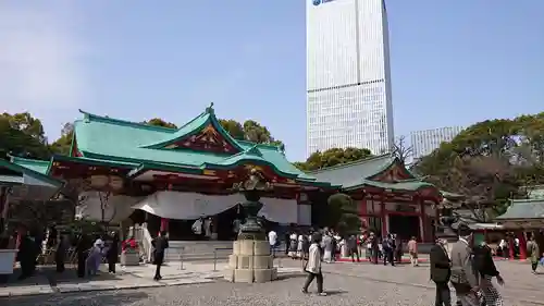 日枝神社の本殿・本堂