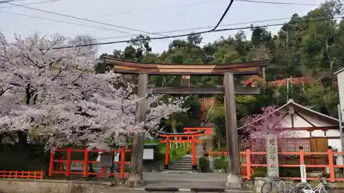 建勲神社の鳥居