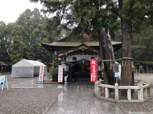 建部大社の本殿