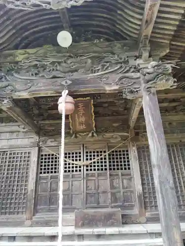 王子神社の本殿