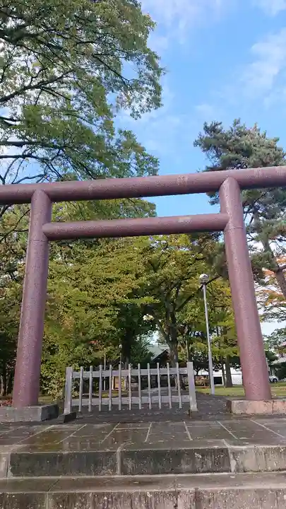 厚別神社の鳥居