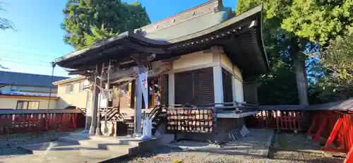 中田神社の本殿