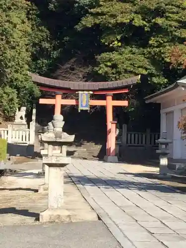 福山八幡宮の鳥居