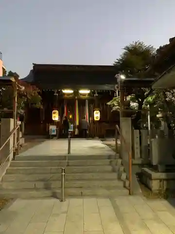 堤根神社の本殿・本堂