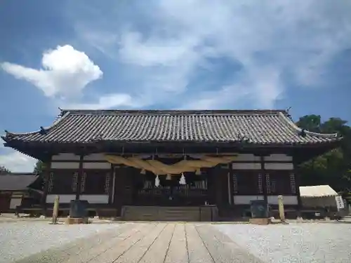 阿智神社の本殿・本堂