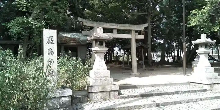 厳島神社の鳥居