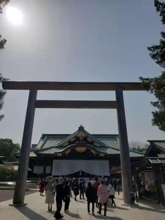 靖國神社の鳥居