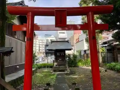 千勝浅間神社の鳥居