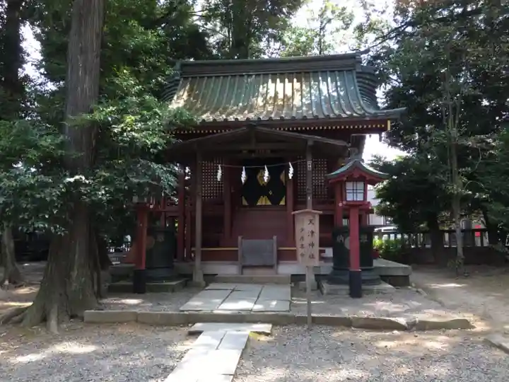 武蔵一宮氷川神社の末社・摂社