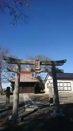 鹿島神社の鳥居