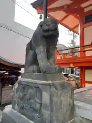 善國寺の狛犬