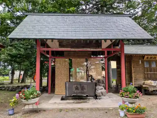 上富良野神社の手水舎