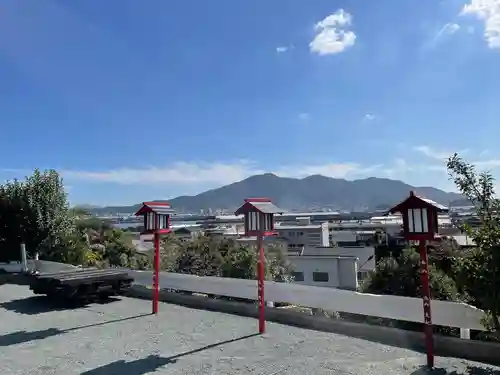 藤ノ木白山神社の景色