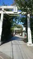 矢向日枝神社の鳥居