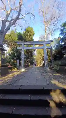 代々木八幡宮の鳥居