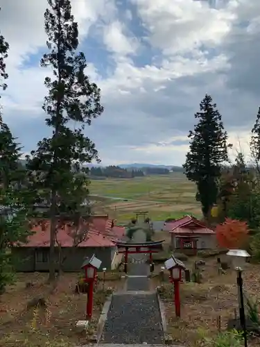 津島神社の景色