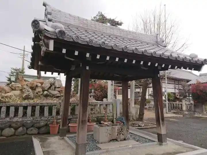 法性寺の手水舎