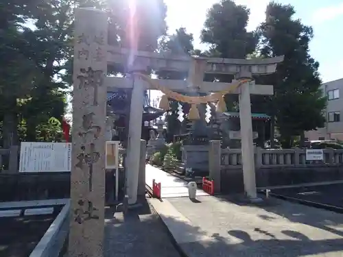 御馬神社の鳥居