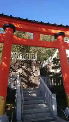 穴八幡宮の鳥居