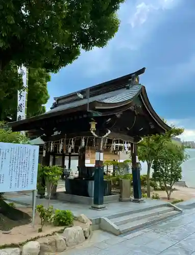 櫛田神社の手水舎