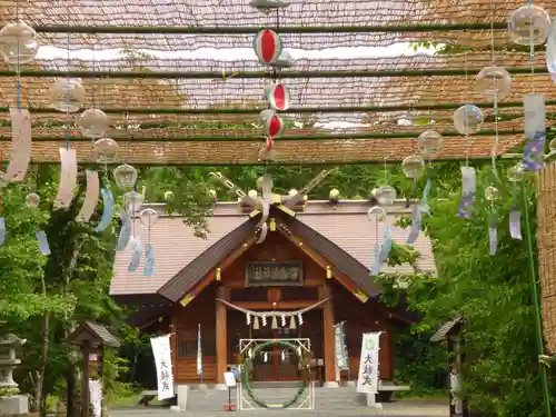 留辺蘂神社の本殿・本堂