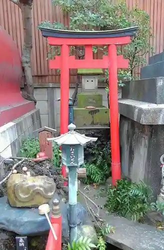 大安楽寺の鳥居