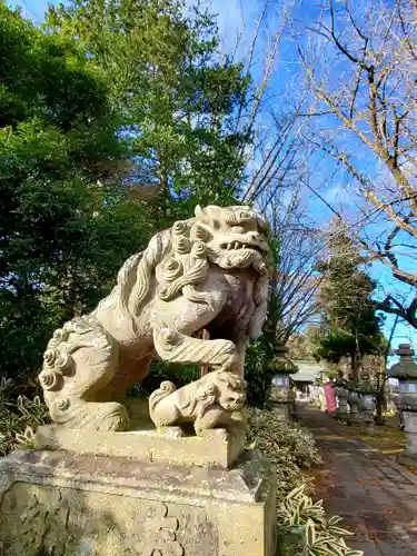 神炊館神社 ⁂奥州須賀川総鎮守⁂の狛犬