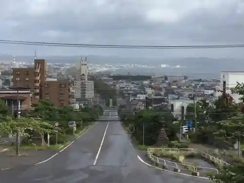 函館護國神社の景色