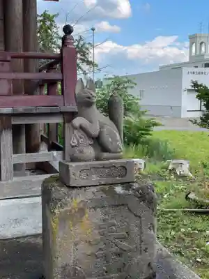 相馬妙見宮　大上川神社の狛犬