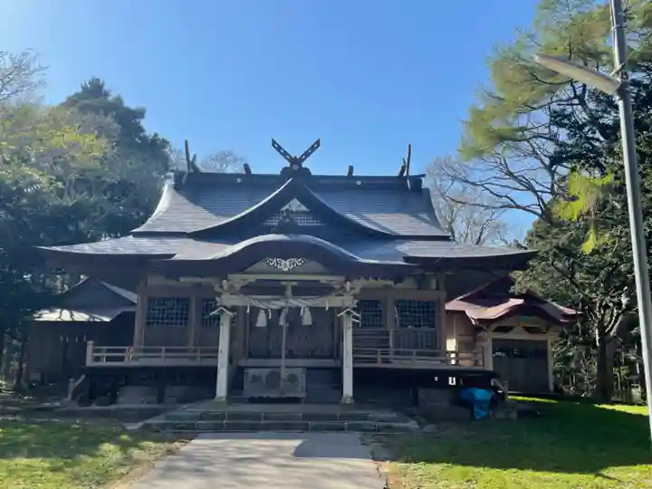 尻岸内八幡神社の本殿・本堂