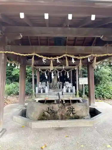 愛知縣護國神社の手水舎