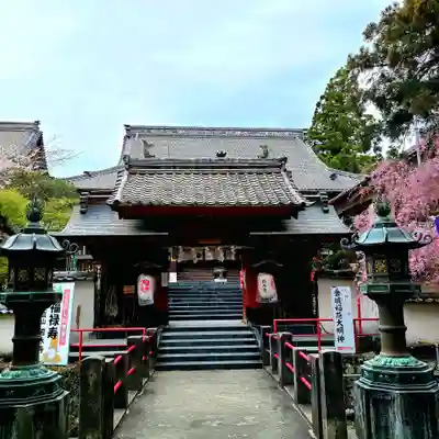 岩水寺の山門・神門