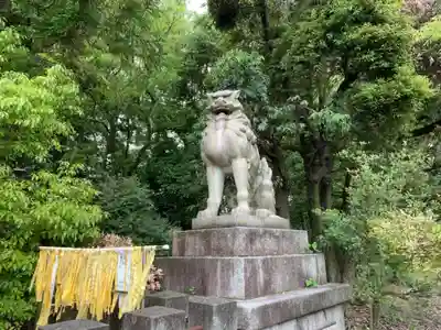 福井県護国神社の狛犬