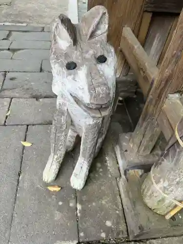 福島八幡宮の狛犬