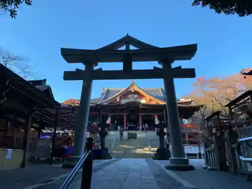 瀧泉寺（目黒不動尊）の鳥居