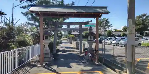 三島鴨神社の鳥居