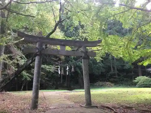 天鷺神社の鳥居