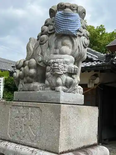 小垣江神明神社の狛犬